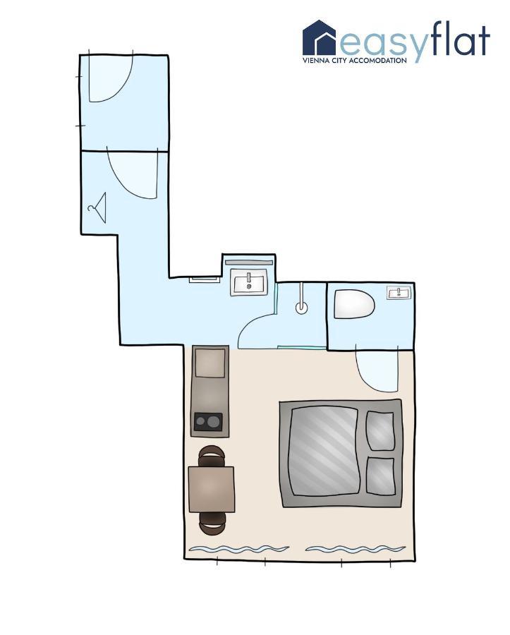 Apartamento Easy Flat Sankt Elisabeth Viena Exterior foto